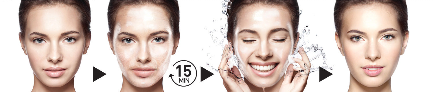 age freeze gel mask how to use