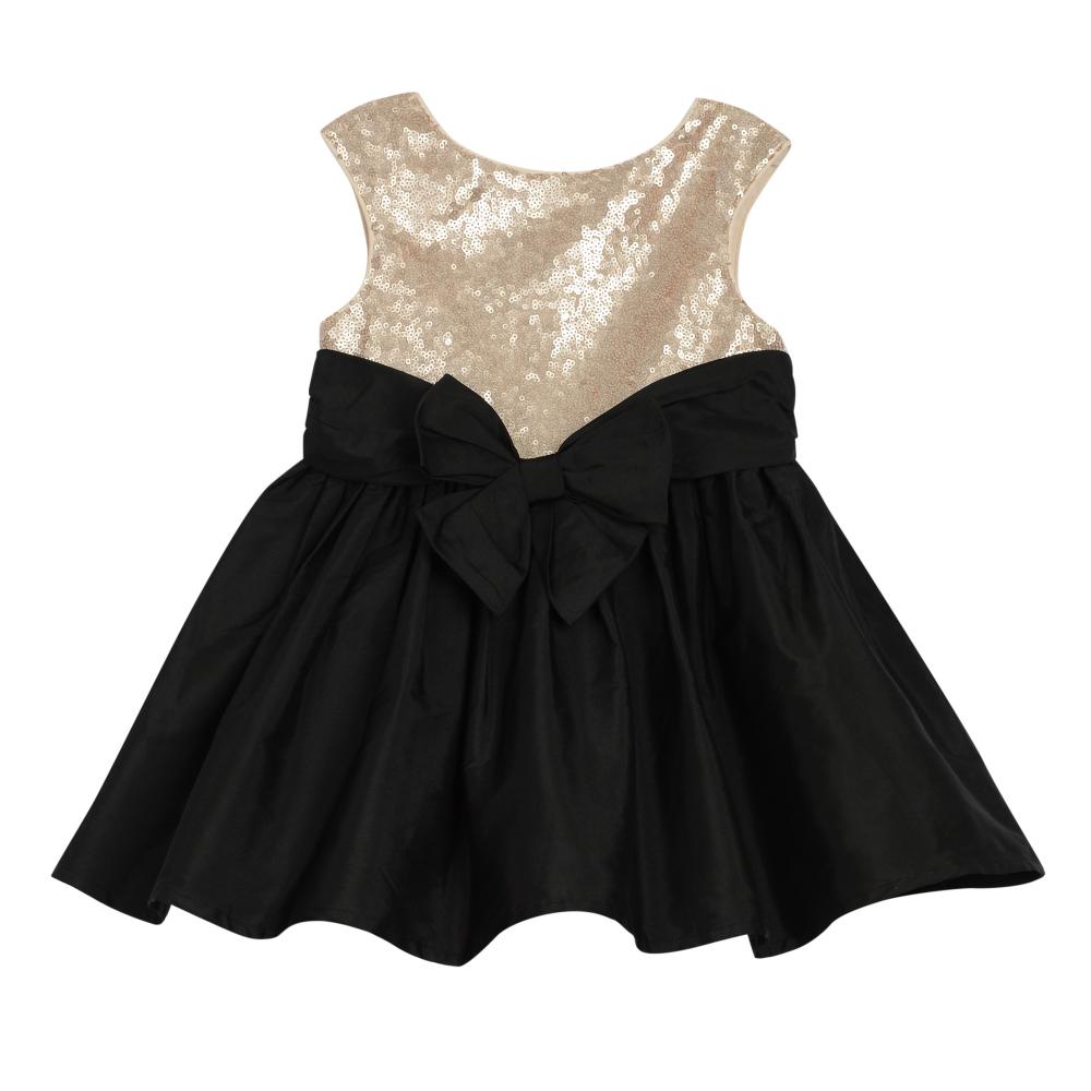 baby gold sequin dress