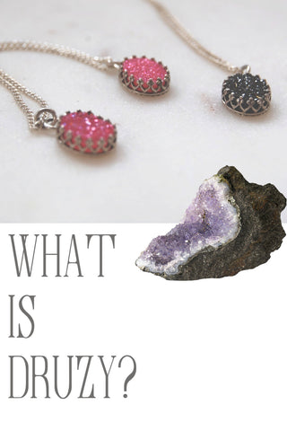 what is druzy stone blog druzy pendant large druzy