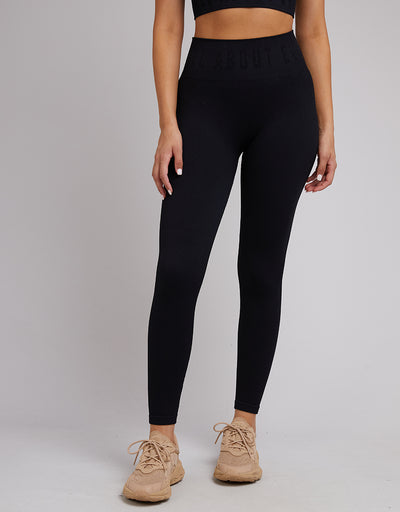 Aae Rib Flare Pants Black, Buy Online