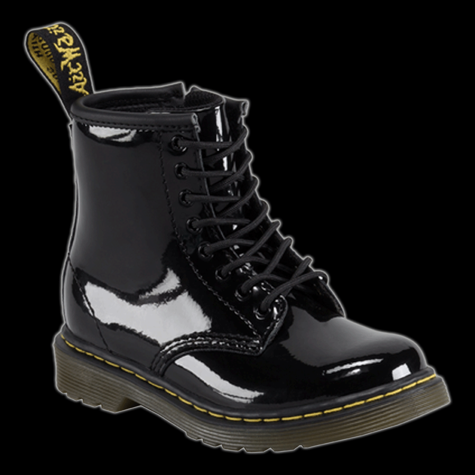 kids patent leather boots