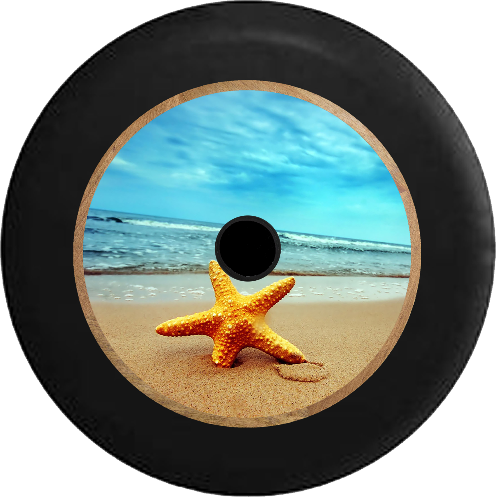Tire Cover PRO | Jeep Wrangler JL Backup Camera Sea Star Starfish at the  Ocean Salt Water Jeep Camper Spare Tire Cover BLACK-CUSTOM SIZE/COLOR/INK-  R350 – TireCoverPro