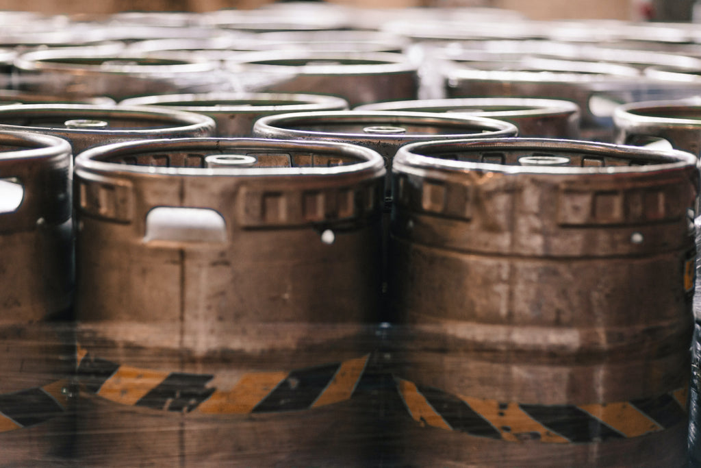 Collection of Beer Kegs