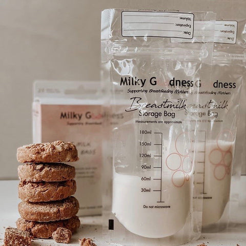 "Milky Goodness -  Breast Milk Storage Bags"