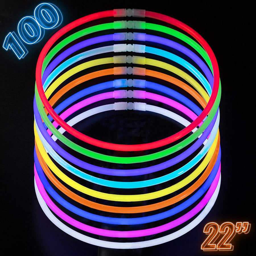 glowsticks 100 pack