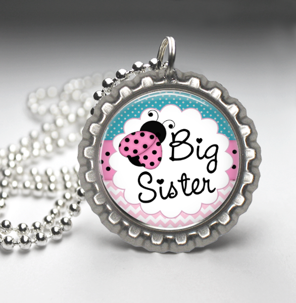 Big Sister Necklace - NannyGoatsCloset