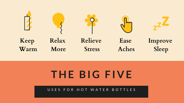 Top Five Uses of Hot Water Bottles