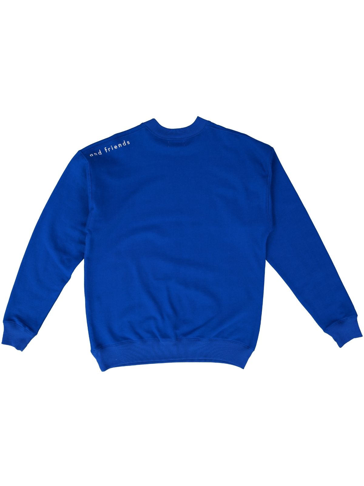 Embroidered Logo Sweater Royal – Artclub and Friends