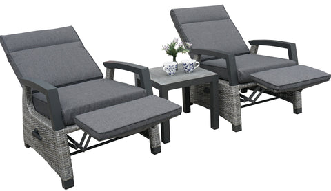 Rattan Reclining Bistro