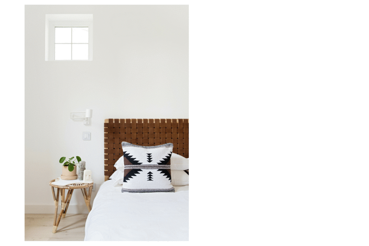 White Moss Bedroom Inspiration