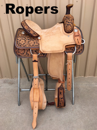 Team Roping Saddle