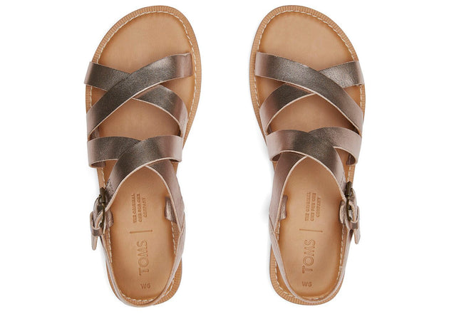 womens sandals rose gold