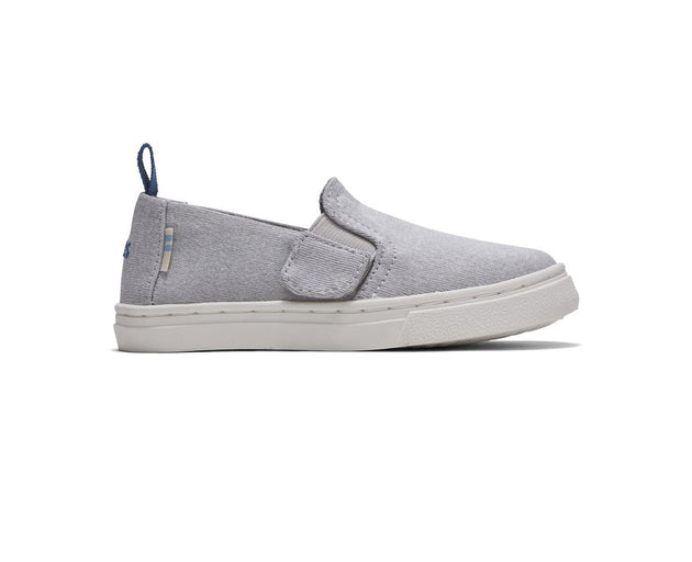 toms gray slip ons