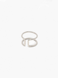 Cuff Ring in Sterling Silver