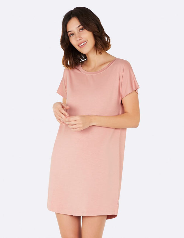 pink sleep dress