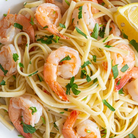 Lemon Shrimp Linguine – Kricklewood Farm