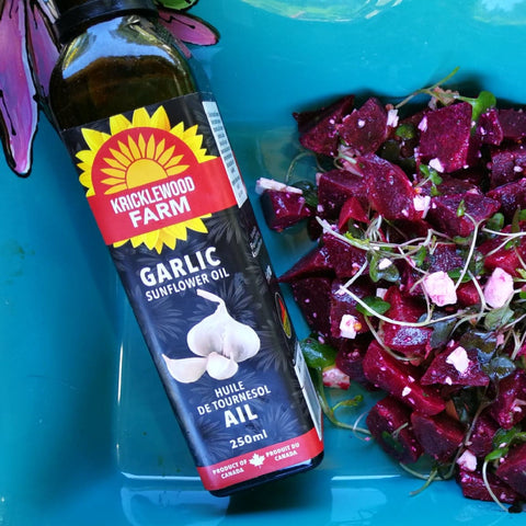 Kricklewood Farm Garlic Beet Salad Recipe 