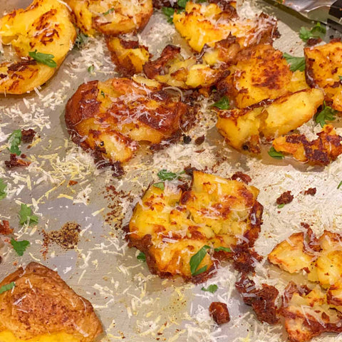 Kricklewood Farm Spicy Smashed Potatoes