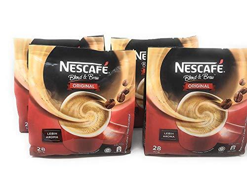 4 Packs Nescafe 3 In 1 Premix Instant Coffee Single Serve Packets To Helmet Don