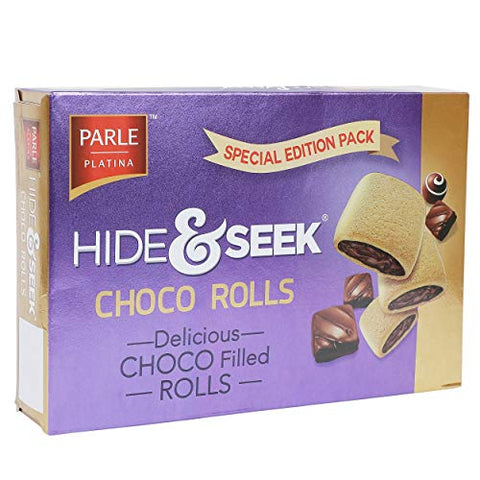 Parle Hide Seek Choco Rolls 250g Helmet Don