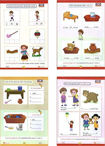 ukg kids ace all in one early learning worksheets for kindergarten