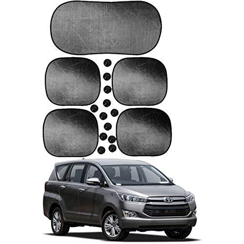 Adroitz Car Window Sunshade For Toyota Innova Crysta Set Of