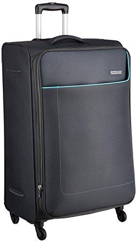 american tourister grey luggage