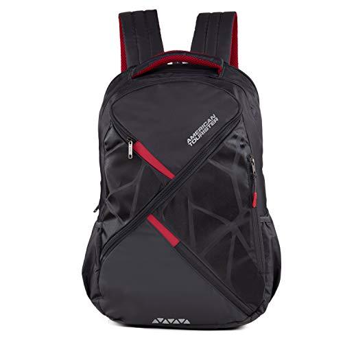 american tourister snap nxt 03 black laptop backpack