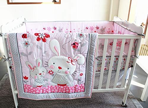 cotton baby crib bedding set