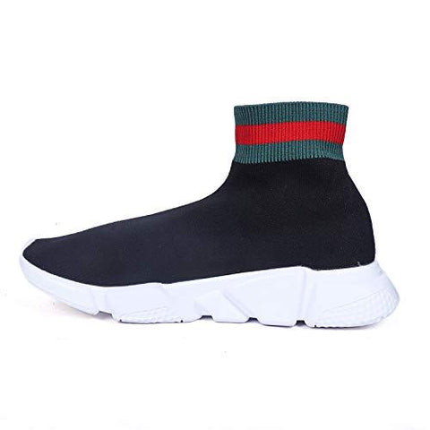 balenciaga speed trainer black and green