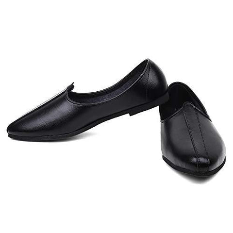 BATA JALSA Men Black Juttis – Helmet Don