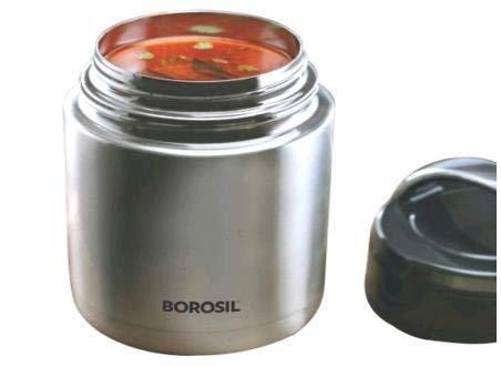 borosil steel tiffin