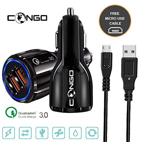 dual port car charger adapter