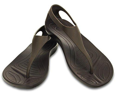 crocs women's rubber sandals