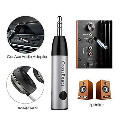 CrossBeats Bluetooth Mini Receiver with 