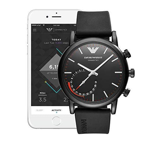 emporio armani hybrid watches