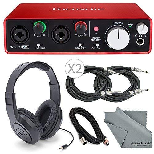 focusrite scarlett 2i2 (2nd gen) usb audio interface