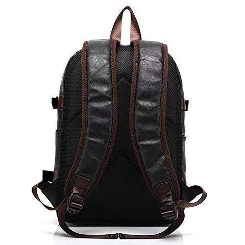 fur jaden 20 ltrs black anti theft waterproof backpack