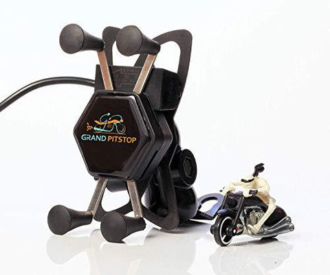 grand pitstop bike mobile holder with charger