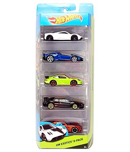 hot wheels 5 pack exotics