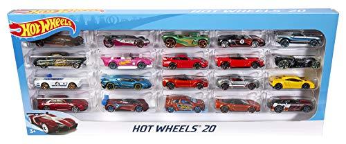 hot wheels 20 gift pack