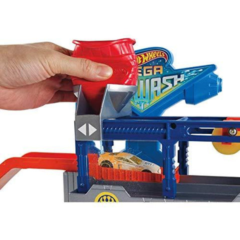 hot wheels mega car wash