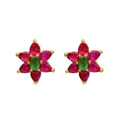 Buy Floral Flourish Earrings - Joyalukkas