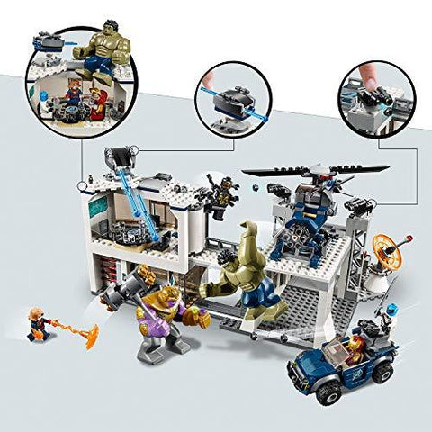 lego avengers endgame avengers compound battle