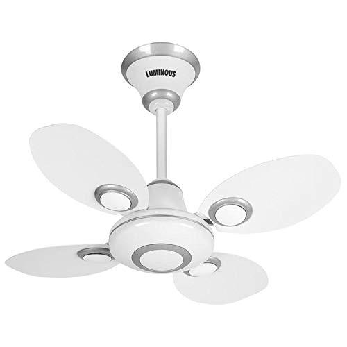 Luminous Petalair White 600mm 4 Blade Ceiling Fan Helmet Don