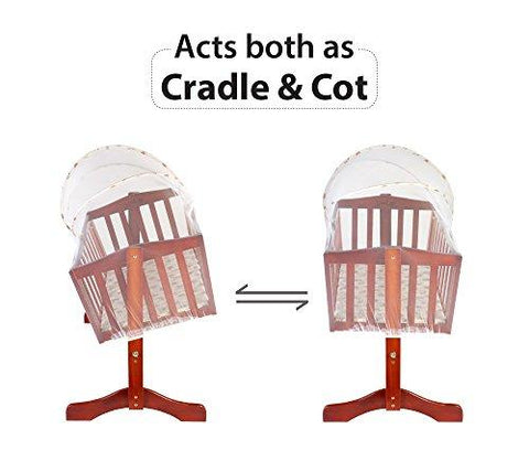 luvlap wooden cradle