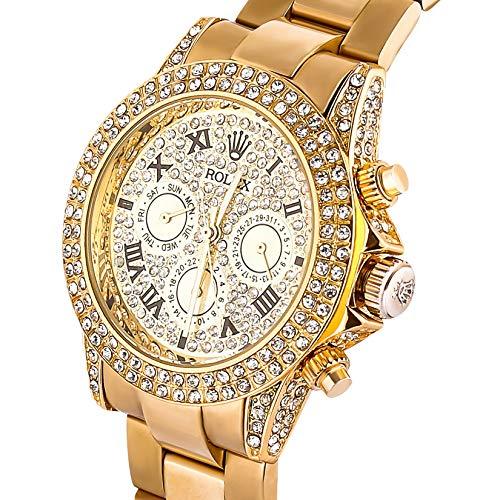 Luxury Rolex Diamond Zoom Watch for Men 