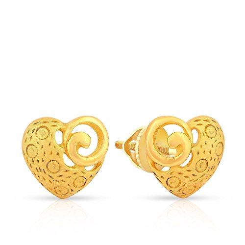 gold stud earrings for women