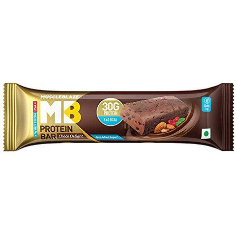 Muscleblaze Hi-Protein Bar 30G Protein - Chocolate Delight (Pack Of 6) – Helmet Don