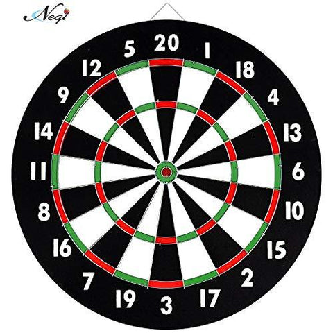 wooden dart board